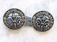 Cloak Clasp Set Queen Mary's Pattern