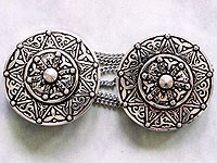 Scottish Targe Cloak Clasp Set