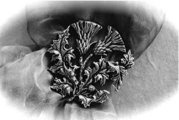 Double Thistle Brooch