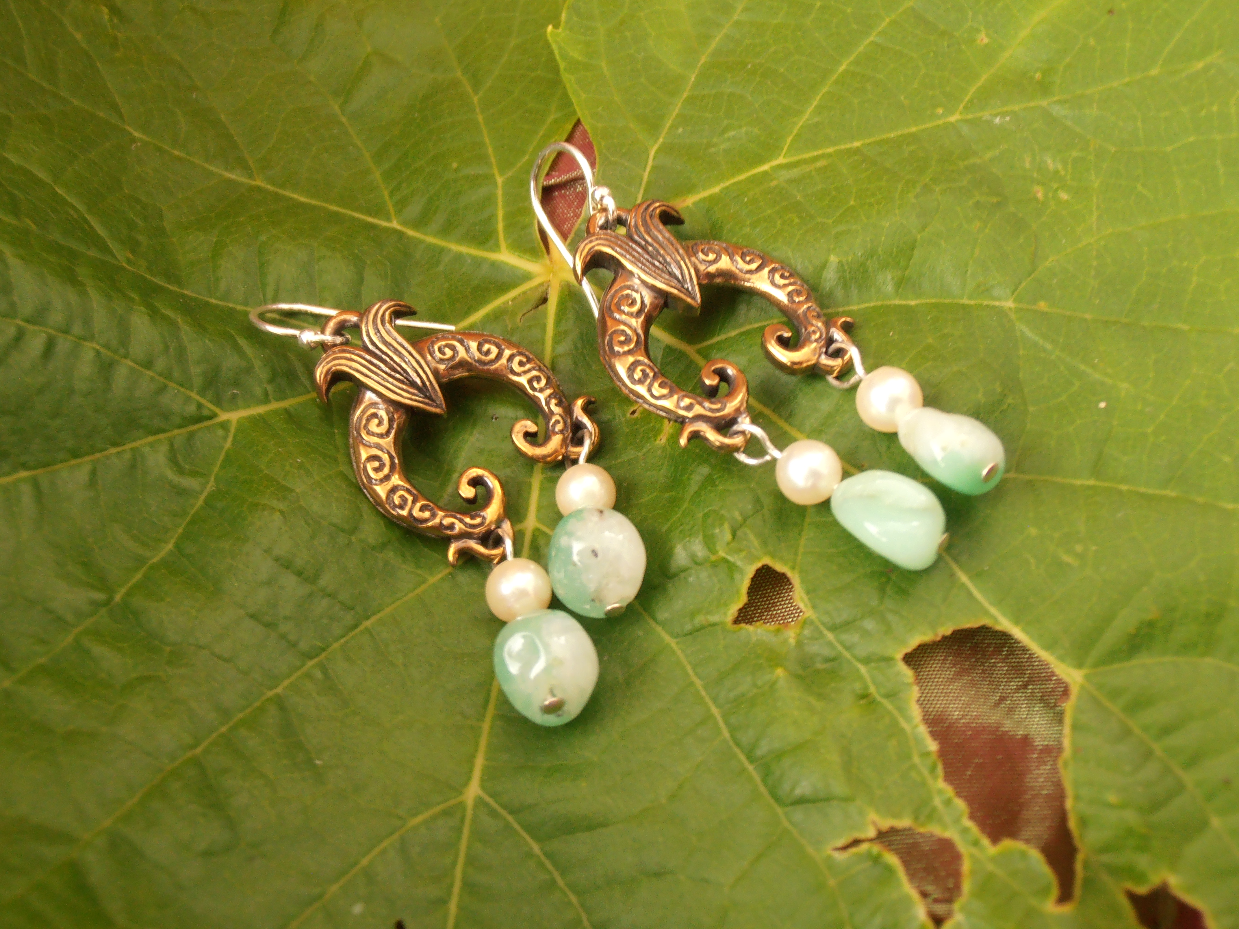 Greek Diadem Earrings