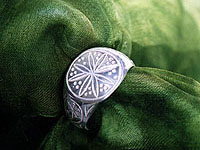 Roman Rings Starburst Ring