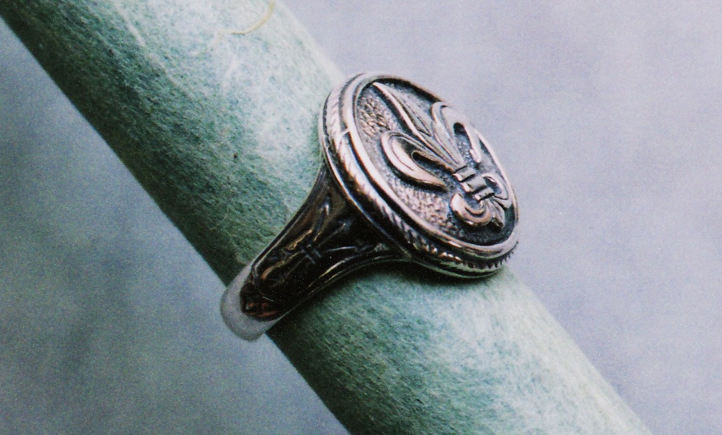 Seal Rings Fleur de Lis Ring