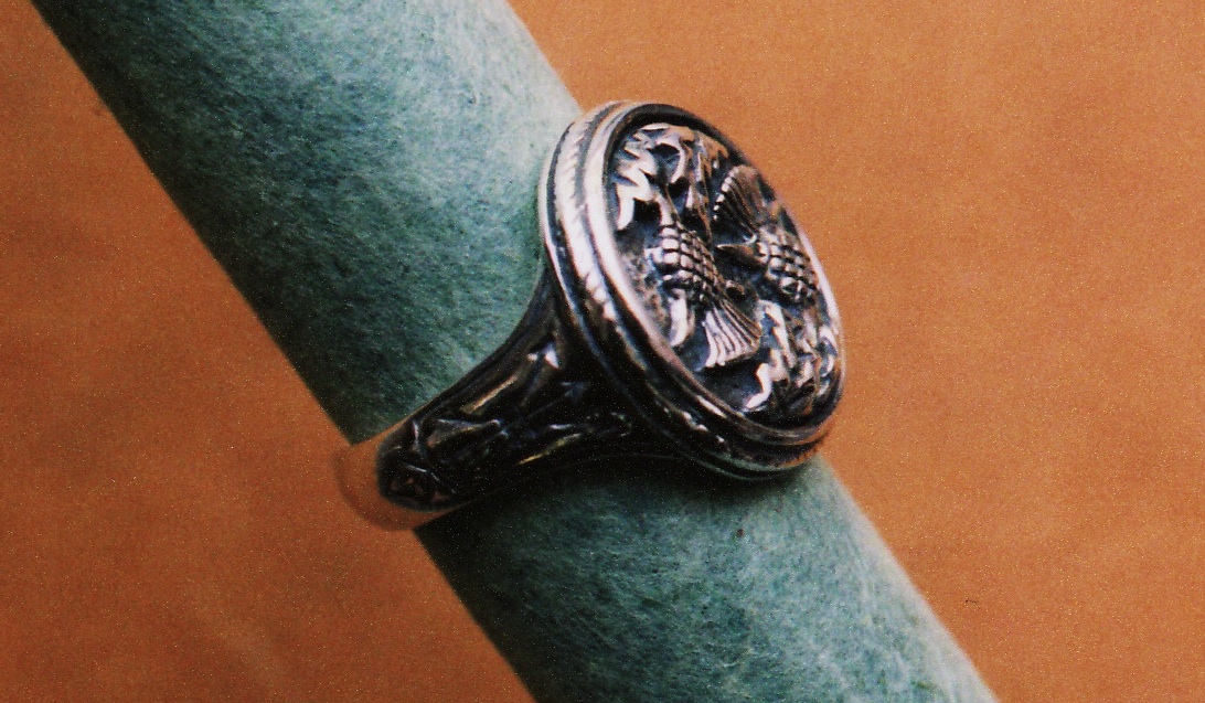 Seal Rings Double Thistle Ring